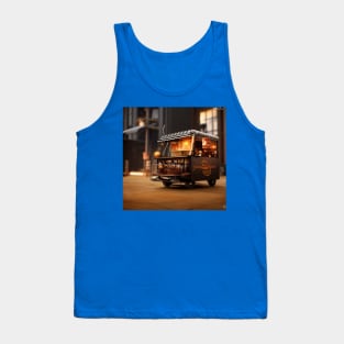 Steampunk Tokyo Ramen Food Truck Tank Top